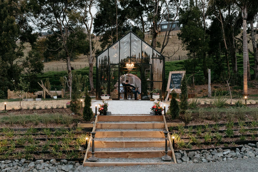 Winter Gardenz Architectural Greenhouse as a wedding venue
