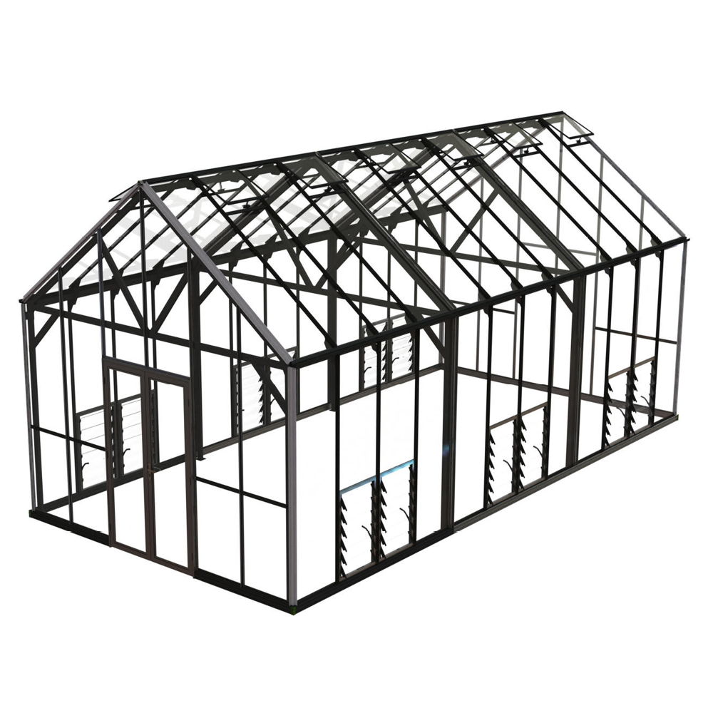 12x24ft (3.8x7.7m) Greenhouse