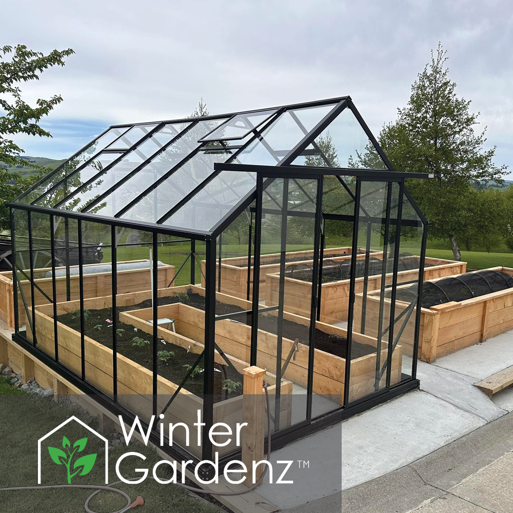 8x12 Glasshouse 4mm Toughened Glass