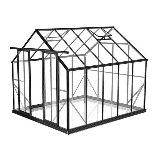 8x10 Glasshouse 4mm Toughened Glass