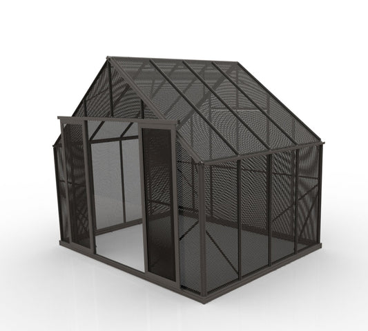 10x8 Shade House Aluminium Shade Mesh