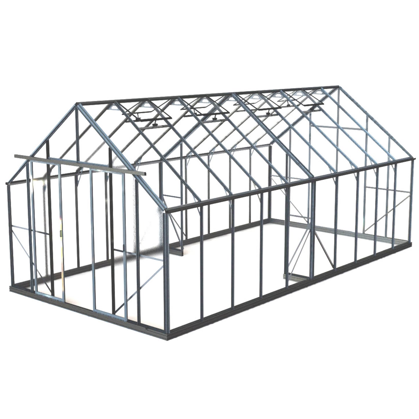 10x20 Glasshouse 4mm Toughened Glass