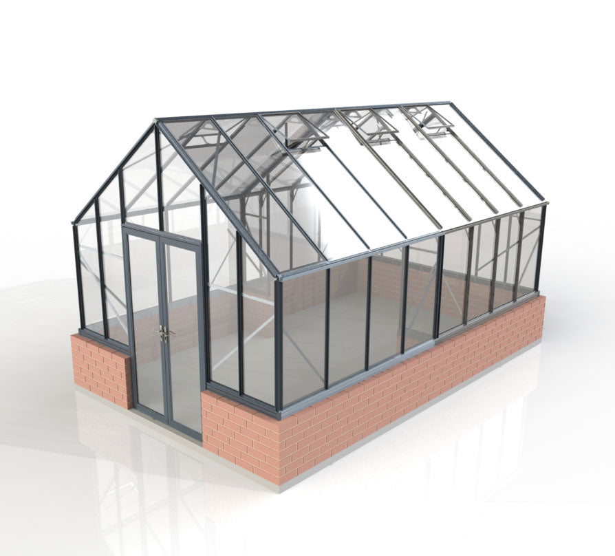 10x16 Elite Stonewall Glasshouse