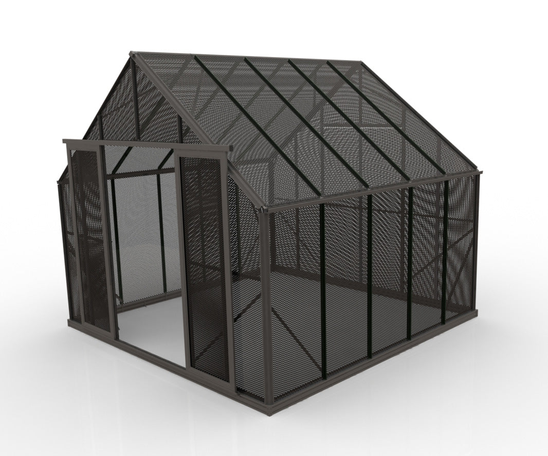 10x10 Shade House Aluminium Shade Mesh
