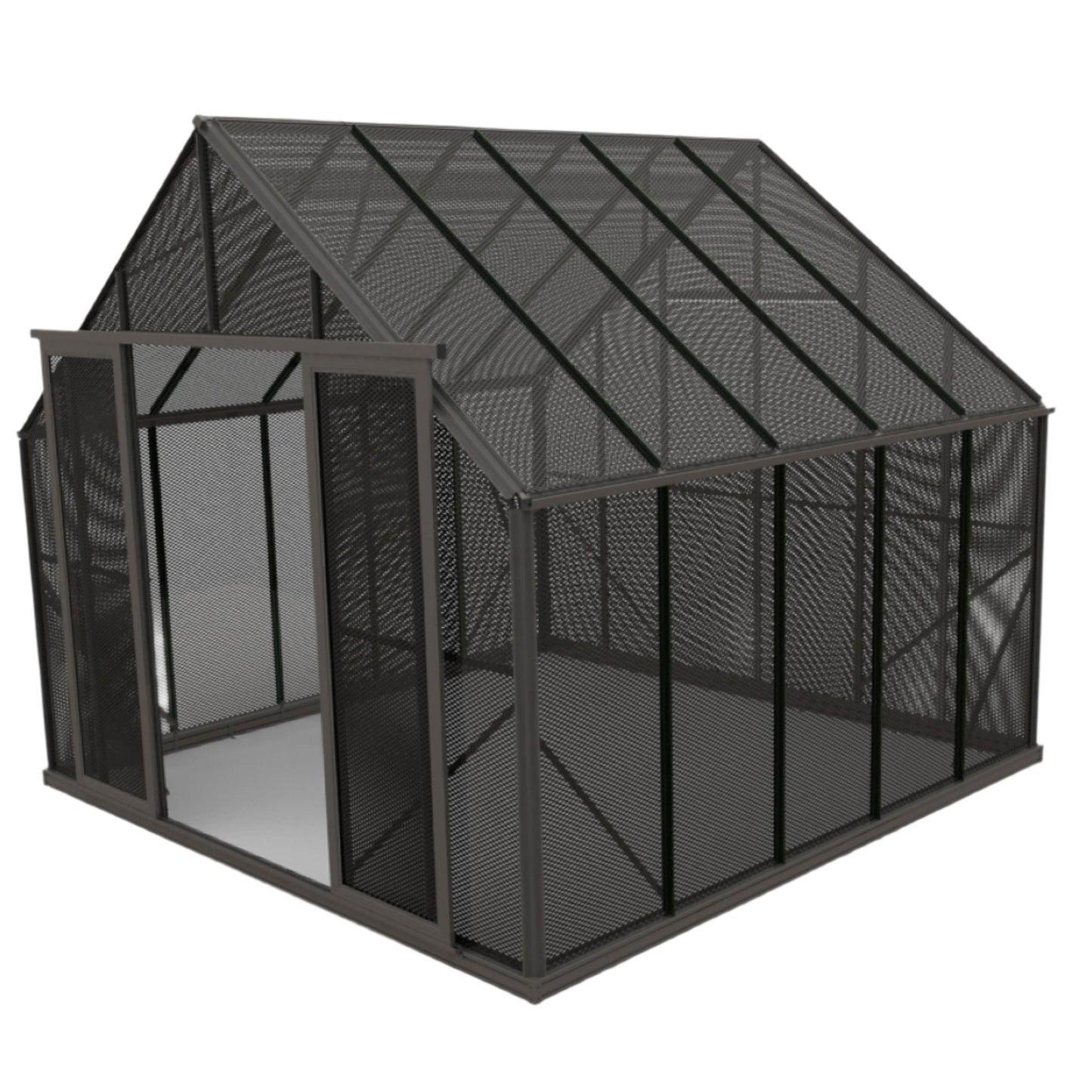 10x10 Shade House Aluminium Shade Mesh