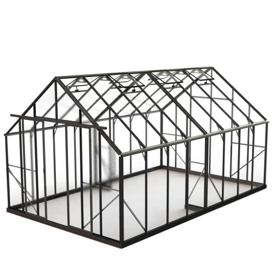 10x16 Glasshouse 4mm Toughened Glass