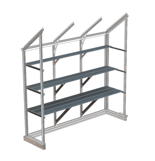 Shelving + Staging