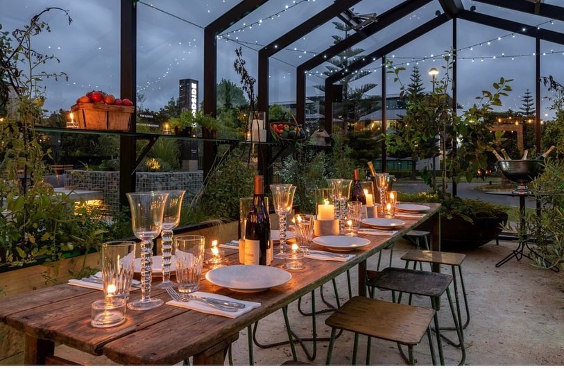 The Grange | Custom Greenhouse at Smales Farm | Hospitality Greenhouse