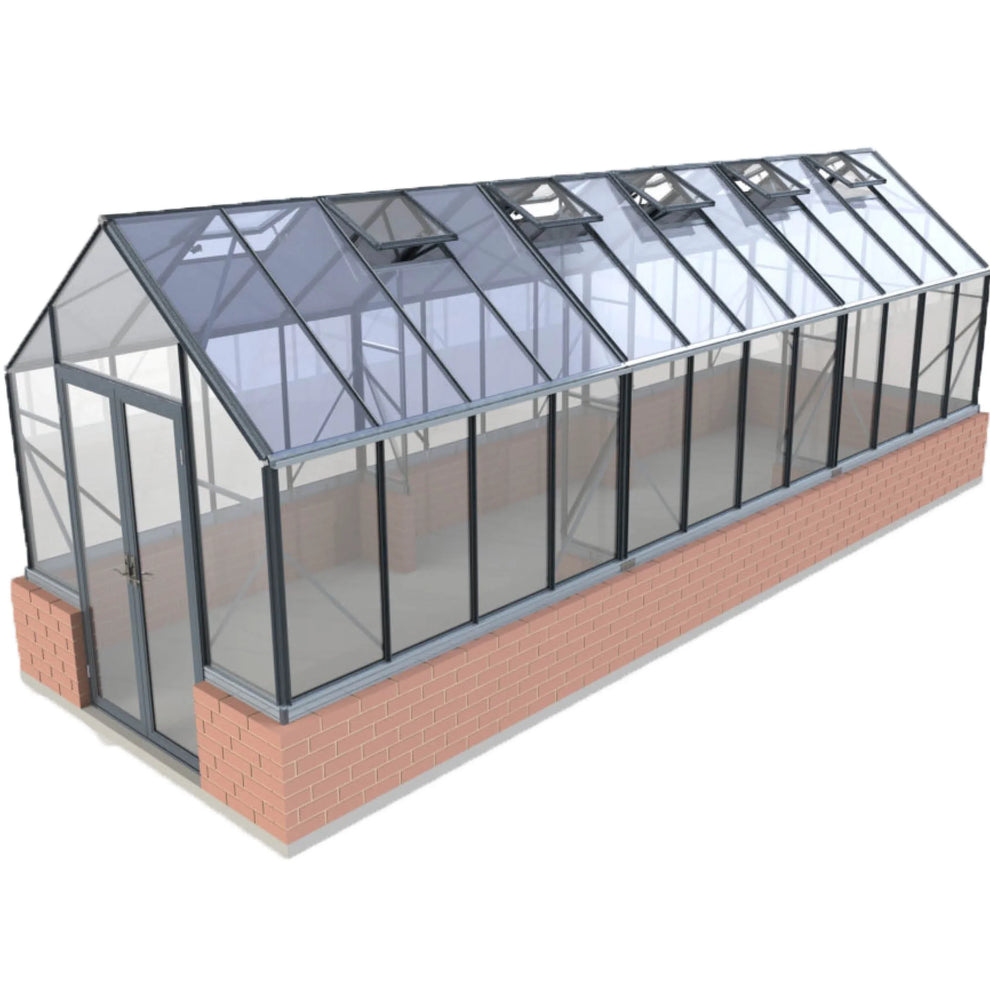 8x24 Elite Glasshouse | 25 Year Glass Warranty | Winter Gardenz ...